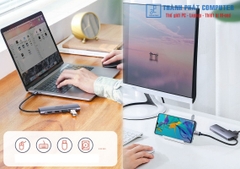 Hub Type-C 6 in 1 HDMI/USB 3.0/SD/TF Ugreen 70410