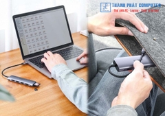 Hub Type-C 6 in 1 HDMI/USB 3.0/SD/TF Ugreen 70410