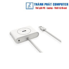 Hub USB 3.0 ra 4 cổng dài 80cm Ugreen 20283