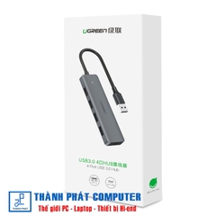 Hub USB ra 4 cổng USB 3.0 cấp nguồn USB-C 5V Ugreen 50985