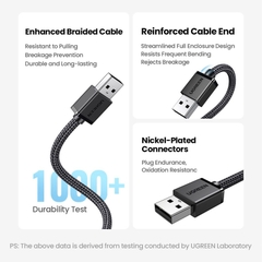 Cáp USB 2.0 to Lan 10/100Mbps vỏ hợp kim Ugreen 15632