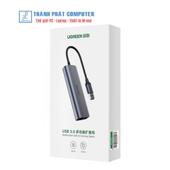 Hub 3.0 ra 3 cổng USB 3.0 + Lan Gigabit 1000Mbps Ugreen 60719