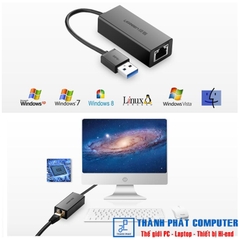 Cáp USB to Lan 2.0 Ethernet 10/100 Mbps Ugreen 20254