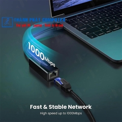 Cáp USB 3.0 to Lan 10/100/1000 Mbps Ugreen 20256