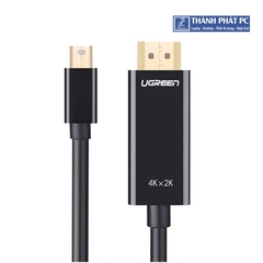 Cáp Mini DisplayPort (Thunderbolt) to HDMI dài 1.5m 4K Ugreen 20848
