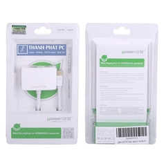 Cáp chuyển đổi Mini Displayport to HDMI/ VGA Ugreen 10427