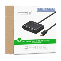 Cáp chuyển đổi Mini Displayport to HDMI và VGA Ugreen 20422