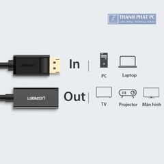 Cáp chuyển đổi Displayport sang HDMI 1080P Ugreen 40362