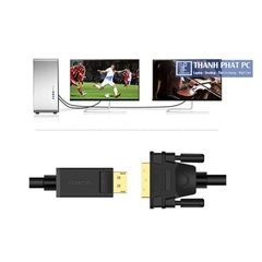 Cáp chuyển đổi Displayport sang DVI 24+1 dài 1,5m Ugreen 10243
