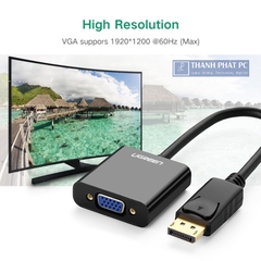 Cáp chuyển đổi Displayport to VGA Ugreen 20415