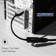 Cáp chuyển đổi Displayport to HDMI 4K60Hz Ugreen 70694