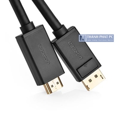 Cáp Displayport 1.2 to HDMI dài 3m 4K Ugreen 10203