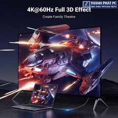 Cáp chuyển đổi Displayport to HDMI dài 1m 4K60Hz Ugreen 15773