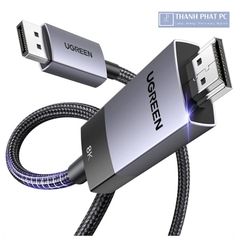 Cáp chuyển đổi Displayport v1.4 to HDMI dài 1m 8K Ugreen 80395
