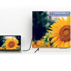 Cáp Displayport to HDMI 2.0 dài 2m 4K60Hz Ugreen 40434