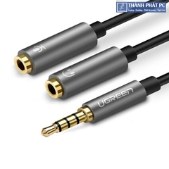 Cáp chia Audio 3.5mm ra 2 đầu 3.5mm Loa và Mic Ugreen 30619