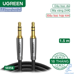 Cáp audio AUX 3.5mm TRS dài 1,5m Ugreen 50356