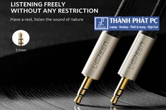 Cáp Audio AUX 3.5mm dài 0,5m Ugreen 40778