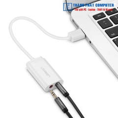 Card sound USB 2.0 to 3.5mm Ugreen 30143