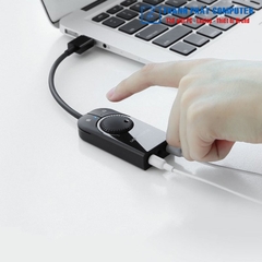Card Sound USB 2.0 có điều khiển volume Mic&Loa Ugreen 40964