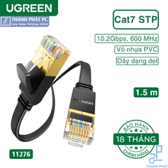 Cáp mạng đúc sẵn Cat7 FTP dài 1.5m dẹt Ugreen 11276