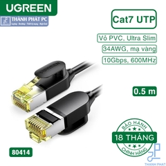 Cáp mạng Cat7 Ultra Slim dài 0,5m Ugreen 80414
