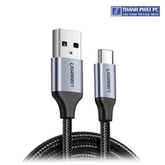 Cáp sạc nhanh USB Type-C dài 1.5m Ugreen 60127