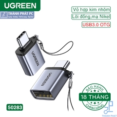 Đầu chuyển đổi OTG USB Type-C to USB 3.0 vỏ nhôm Ugreen 50283