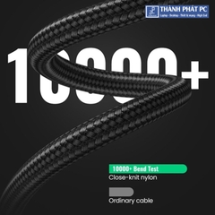 Cáp OTG USB Type-C to USB 3.0 vỏ nhôm bọc dù Ugreen 70889