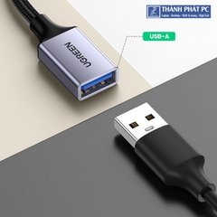 Cáp OTG USB Type-C to USB 3.0 vỏ nhôm bọc dù Ugreen 70889