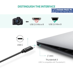 Cáp sạc USB Type-C to Mini USB dài 1m Ugreen 50445