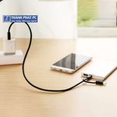 Cáp USB ra Micro USB và Type-C dài 1m Ugreen 30174