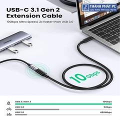 Cáp nối dài Thunderbolt 3 dài 1m Ugreen 10387