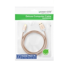 Cáp USB Type-C to USB 2.0 dài 0,5m màu Gold Ugreen 20859
