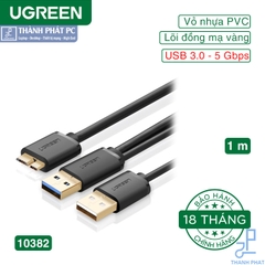 Cáp sạc và đồng bộ dữ liệu Micro USB 3.0 dài 1m Ugreen 10382