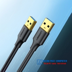 Cáp USB 3.0 dài 3m hai đầu đực Ugreen 90576