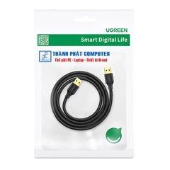 Cáp USB 3.0 dài 3m hai đầu đực Ugreen 90576