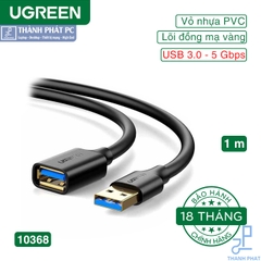 Cáp USB nối dài 3.0 dài 1m Ugreen 10368