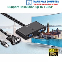 Bộ chuyển mạch VGA 2 vào 1 ra Ugreen 30711