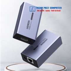 Thiết bị kéo dài tín hiệu HDMI 70m qua cáp Lan Cat6 Ugreen 20519