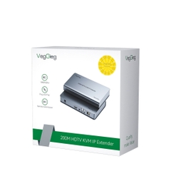 Bộ Mở Rộng HDMI 1080P KVM 200m (USB & Sound) VegGieg V-HD012