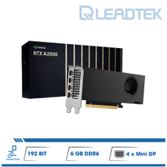 VGA Leadtek Nvidia RTX A2000 - 6GB