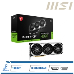 VGA MSI Nvidia RTX 4070 Ventus 3X 12G OC