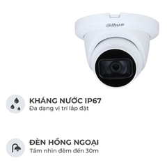CAMERA DAHUA DH-HAC-HDW1200TLMQP-S5 (HDCVI| 2MP| 2D-NR)
