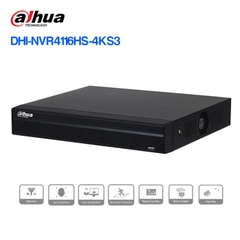 ĐẦU GHI HÌNH DAHUA 16 KÊNH (HỖ TRỢ CAMERA HDCVI| TVI| AHD| IP) - DHI-NVR4116HS-4KS3