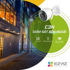 CAMERA EZVIZ C3N (WIFI| TÍCH HỢP AI| 2MP)