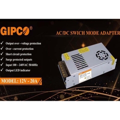 NGUỒN TỔNG CAMERA GIPCO 12V-20A