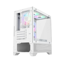 VỎ CASE  MÁY TÍNH CENTAUR CENTAUR METAL WHITE (M-ATX| MID TOWER| TRẮNG)