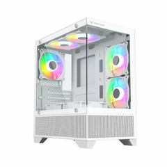 VỎ CASE  MÁY TÍNH CENTAUR CENTAUR METAL WHITE (M-ATX| MID TOWER| TRẮNG)