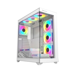 VỎ CASE  MÁY TÍNH CENTAUR NOVA WHITE (ATX MID TOWER MÀU TRẮNG)
